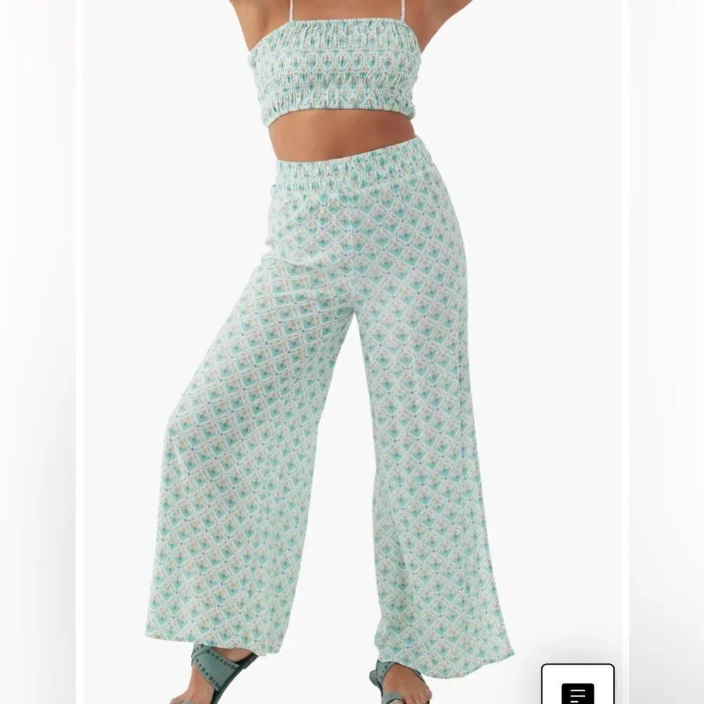 O’Neill Pati Geo Print Wide Leg Pant